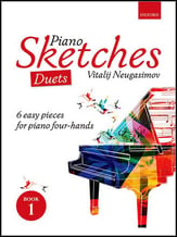 Piano Sketches Duets Vol. 1 piano sheet music cover
